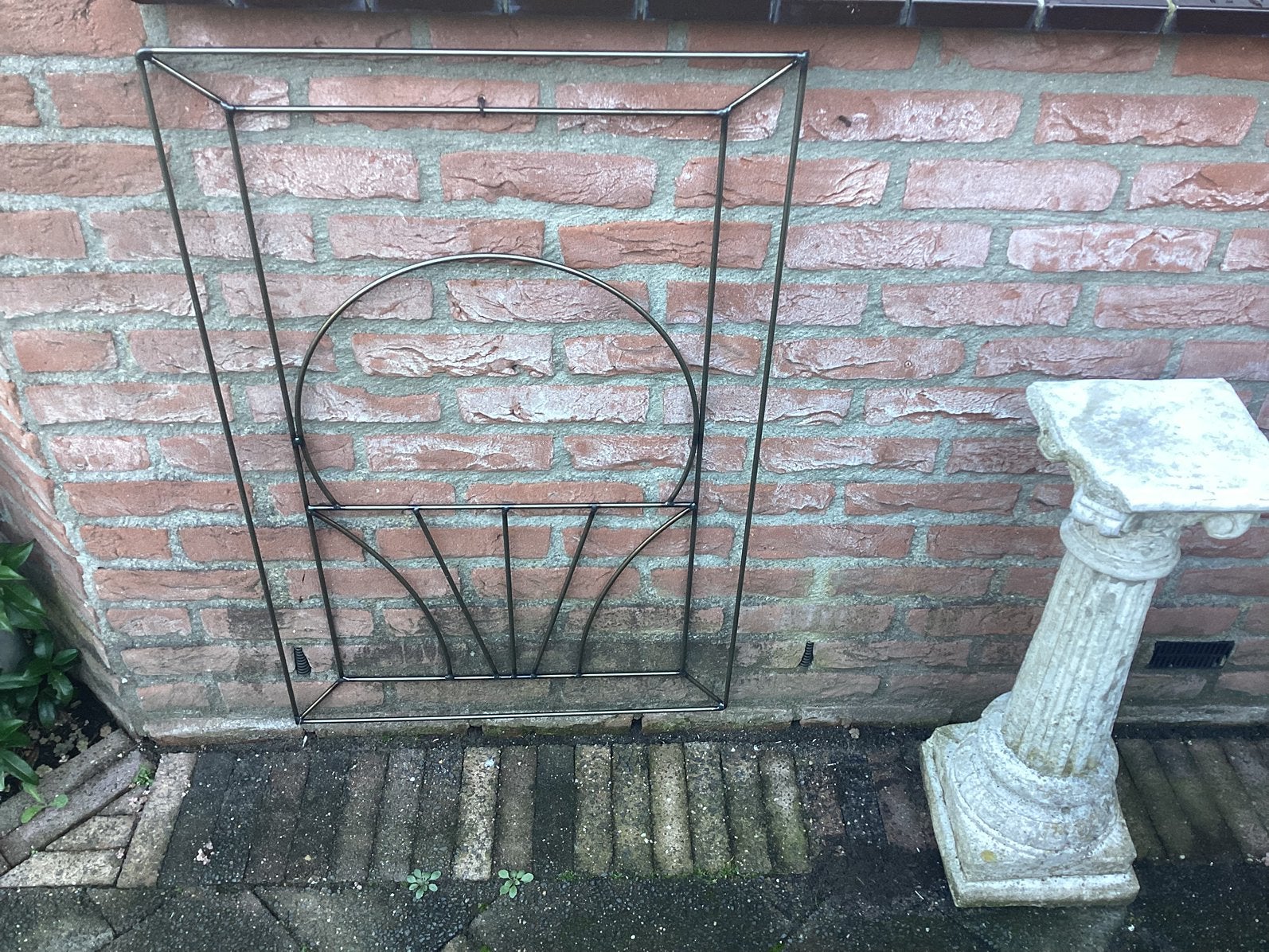 Nieuwe metalen rekken voor bloemenhanger, Tuin en Terras, Balkon, Minder dan 60 cm, Nieuw, Ophalen of Verzenden