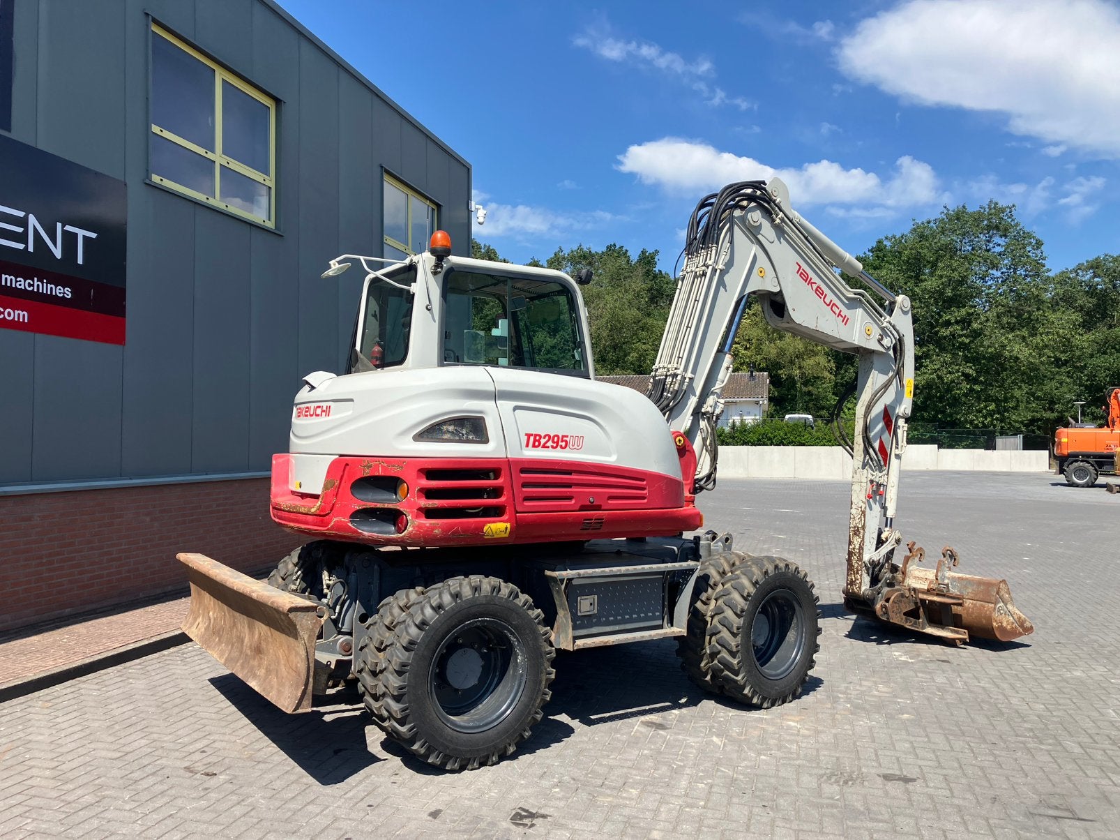 Takeuchi tb295W, 2017, 7700 uur!, Ophalen, Graafmachine