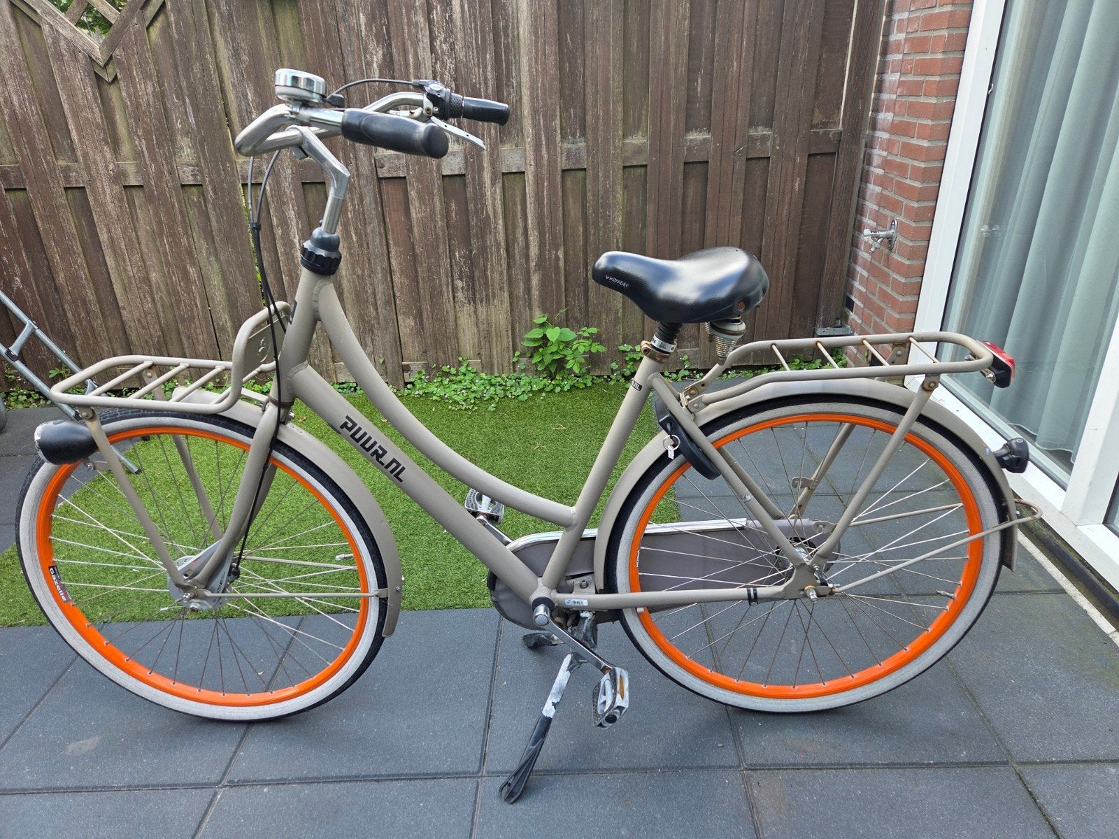 Gazelle puur damesfiets 28 inch, Fietsen en Brommers, Fietsen | Dames | Omafietsen, 53 tot 56 cm, Ophalen, Gebruikt, Versnellingen