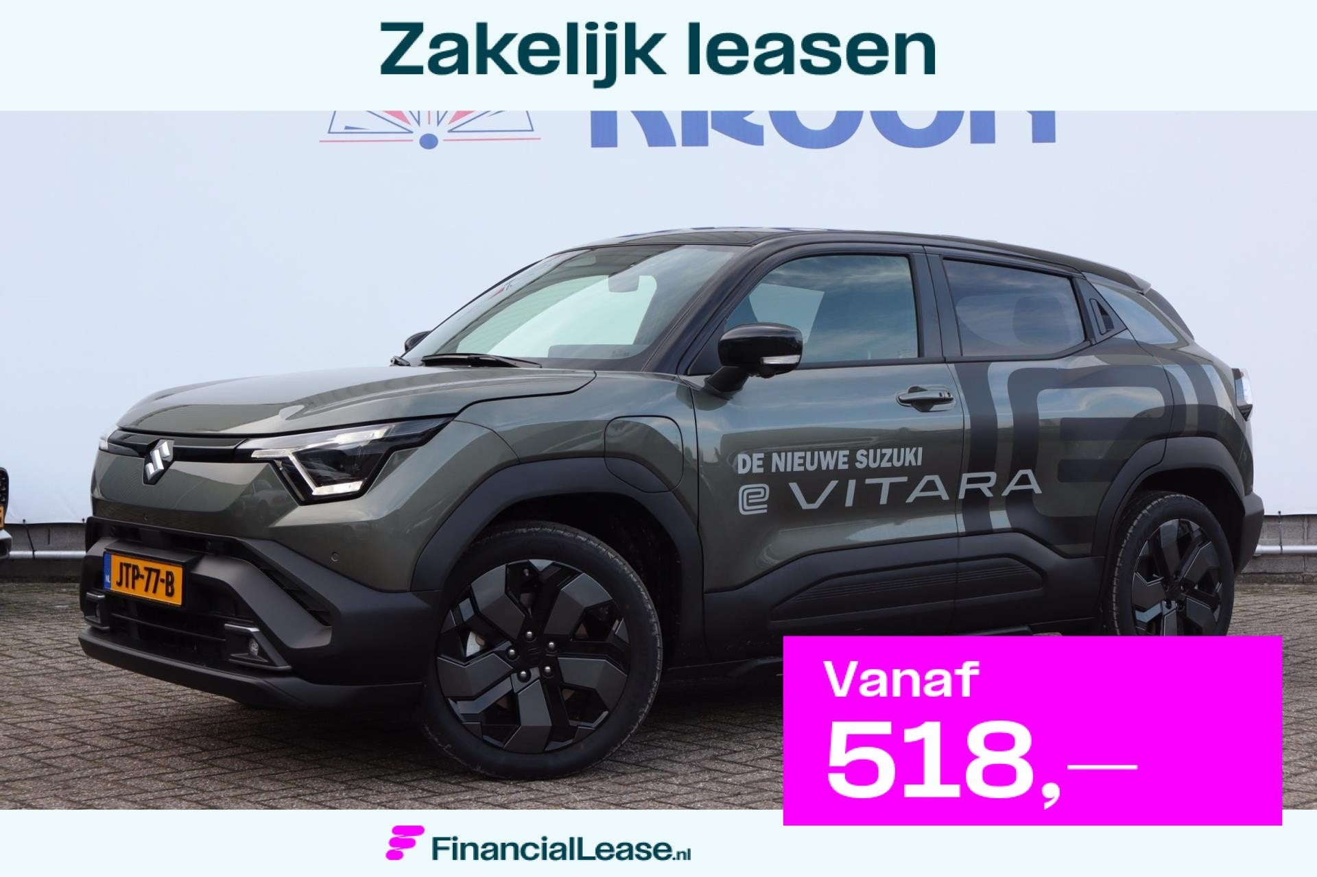 Suzuki E VITARA Style 61 kWh I Vanaf € 31.995,- is deze al, Gebruikt, 44 min, Leder en Stof, Origineel Nederlands