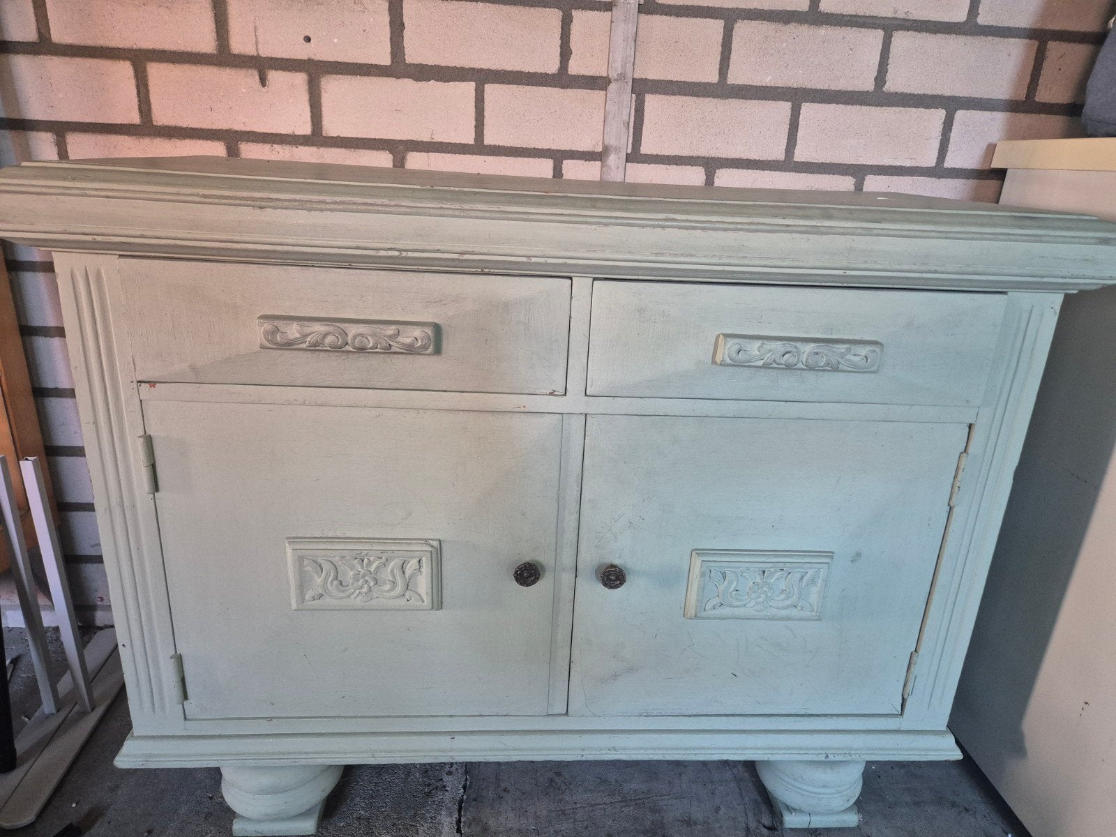 Vintage antieke commode kast, Ophalen