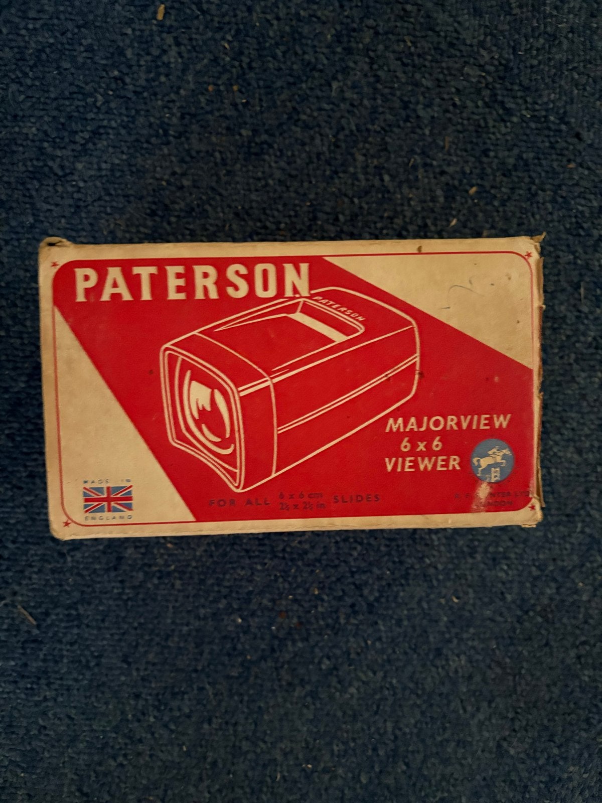 Paterson Majorview 6x6 Slide Viewer - Vintage, Ophalen, Gebruikt