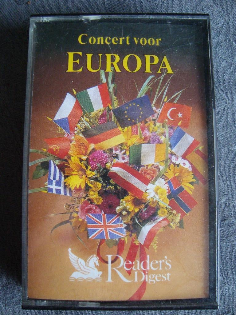 Concert voor europa, 1 bandje, Ophalen of Verzenden, Zo goed als nieuw, Origineel