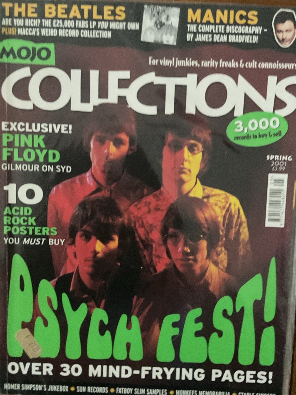 Mojo Collections Magazine - 2001 - Pink Floyd, Beatles, Verzenden, Zo goed als nieuw, Muziek, Film of Tv