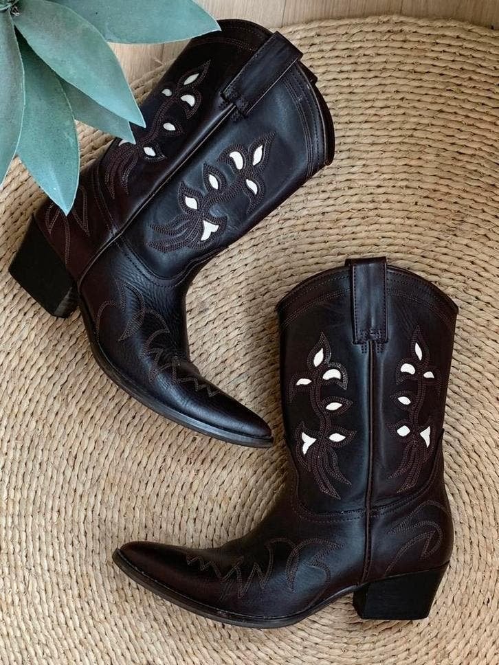 Joe Sanchez cowboylaarzen 39 western boots bohemian laarzen, Kleding | Dames, Schoenen, Hoge laarzen, -, Ophalen of Verzenden