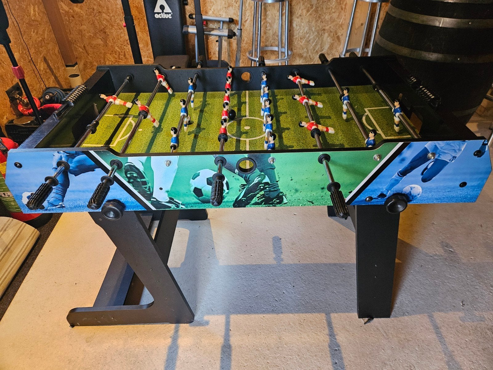Voetbaltafel - Tafelvoetbalspel voor Jong en Oud, Ophalen, Zo goed als nieuw, Jongen of Meisje