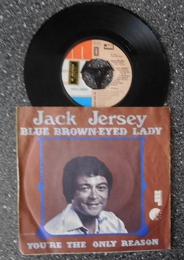 Jack Jersey - blue brown eyed lady (vanaf € 1,75), Cd's en Dvd's, Vinyl | Nederlandstalig, Ophalen of Verzenden, Zo goed als nieuw