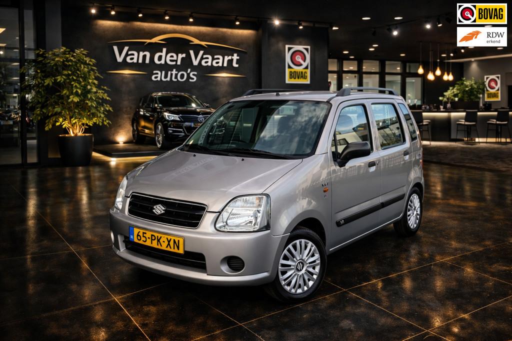 Suzuki Wagon R+ 1.3 GLX AIRCO HOGE INSTAP, Voorwielaandrijving, 94 pk, Elektrische ramen, Wagon R+
