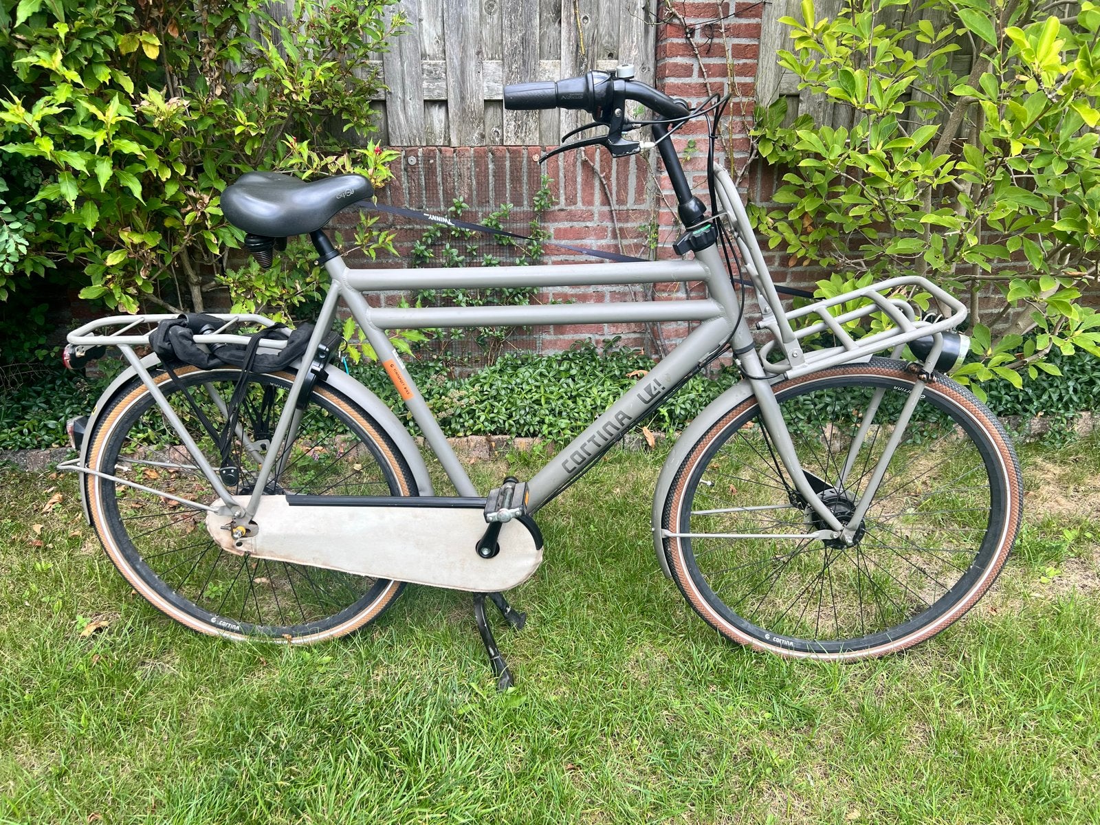 Cortina U4 Transportfiets 28 inch, 65 cm, Quartz Grey Matt, Fietsen en Brommers, Fietsen | Heren | Herenfietsen, Overige merken