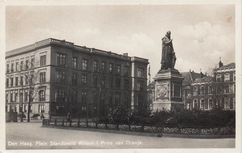702-134-001 Den Haag Plein Standbeeld Willem I Prins Van Or, Verzenden, Voor 1920, Zuid-Holland