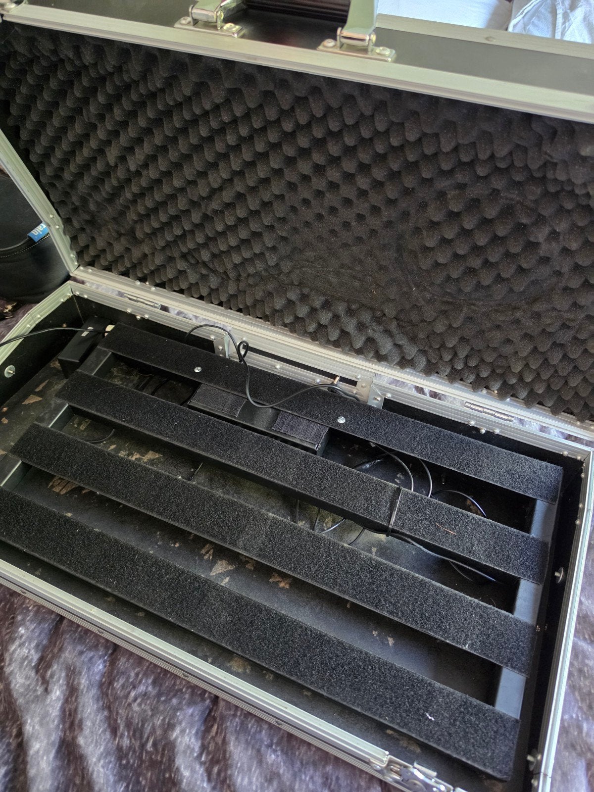Pedalboard + pedalpower + flightcase, Ophalen of Verzenden, Gebruikt, Overige typen