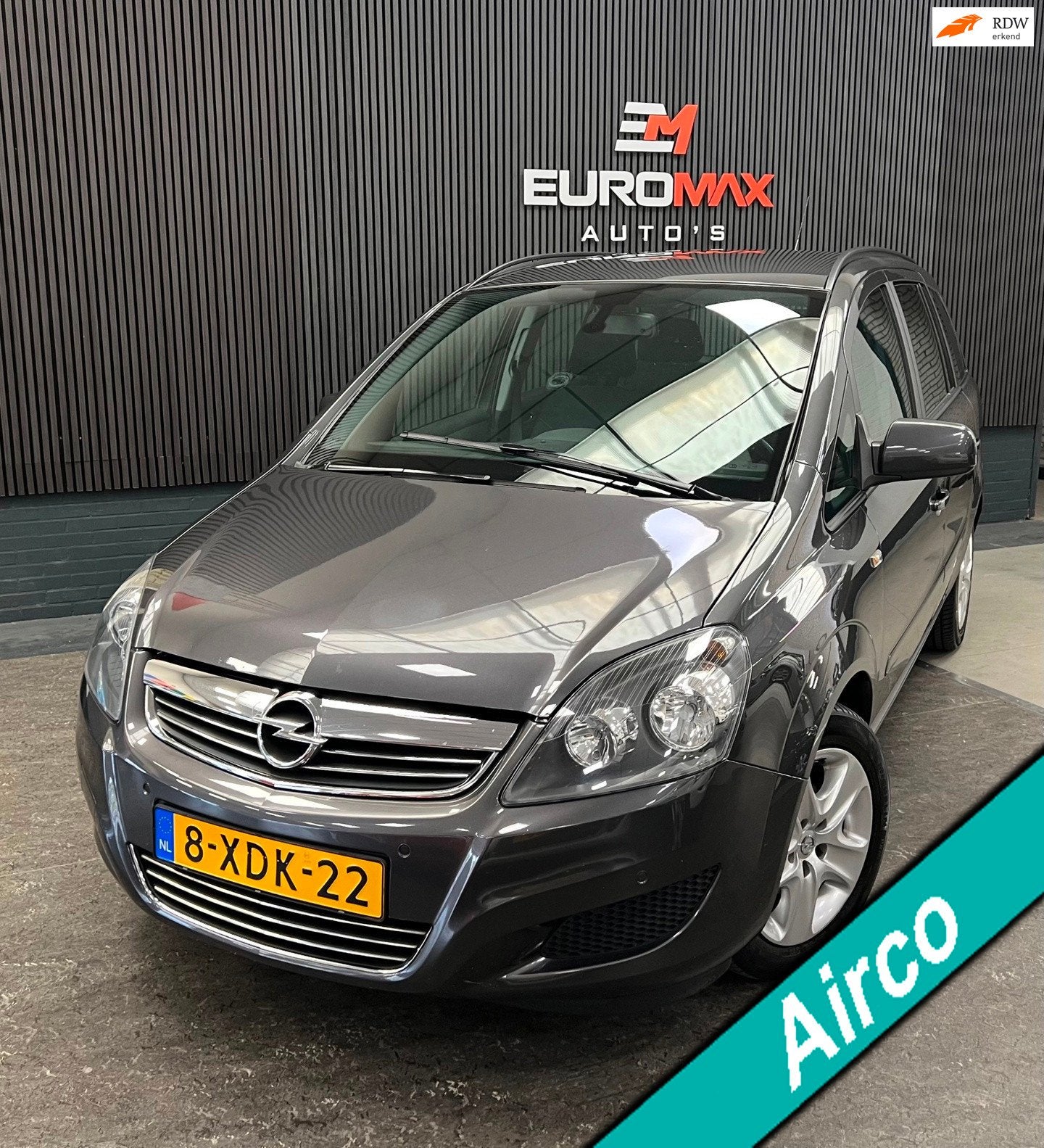 Opel Zafira 1.6 111 years Edition- Goed onderhouden -7 perso, Auto's, Voorwielaandrijving, Euro 5, Gebruikt, Zwart