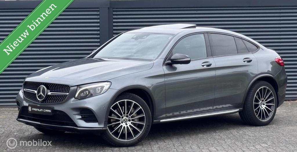 Mercedes GLC 250 Coupé 4MATIC AMG Pano Burmester Distronic, Automaat, 15 km/l, Gebruikt, 4 cilinders