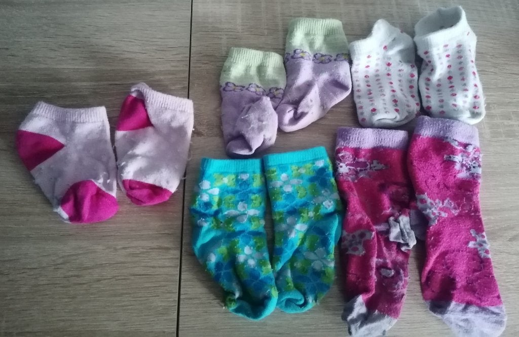 babysokjes maat 22-24, Schoentjes, Meisje, Ophalen of Verzenden, Zo goed als nieuw