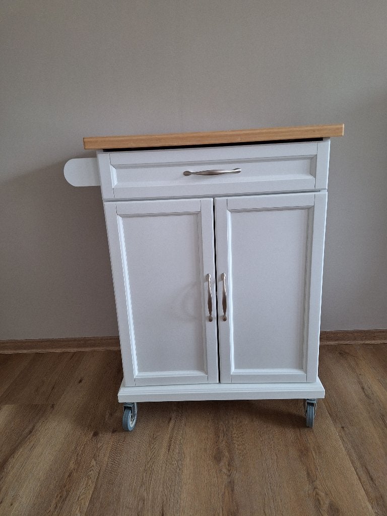 Kastje, Ophalen, Zo goed als nieuw, Wit, Hout