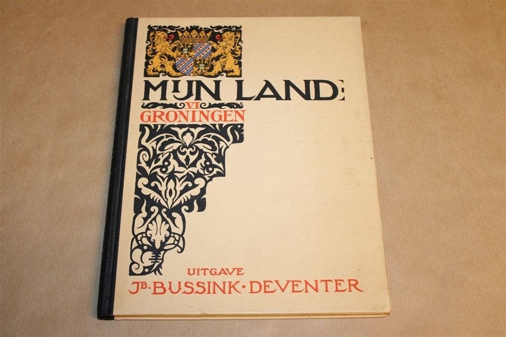 Groningen — Plaatjesalbum Bussink Koek [1932], Boeken, Ophalen of Verzenden, Gelezen