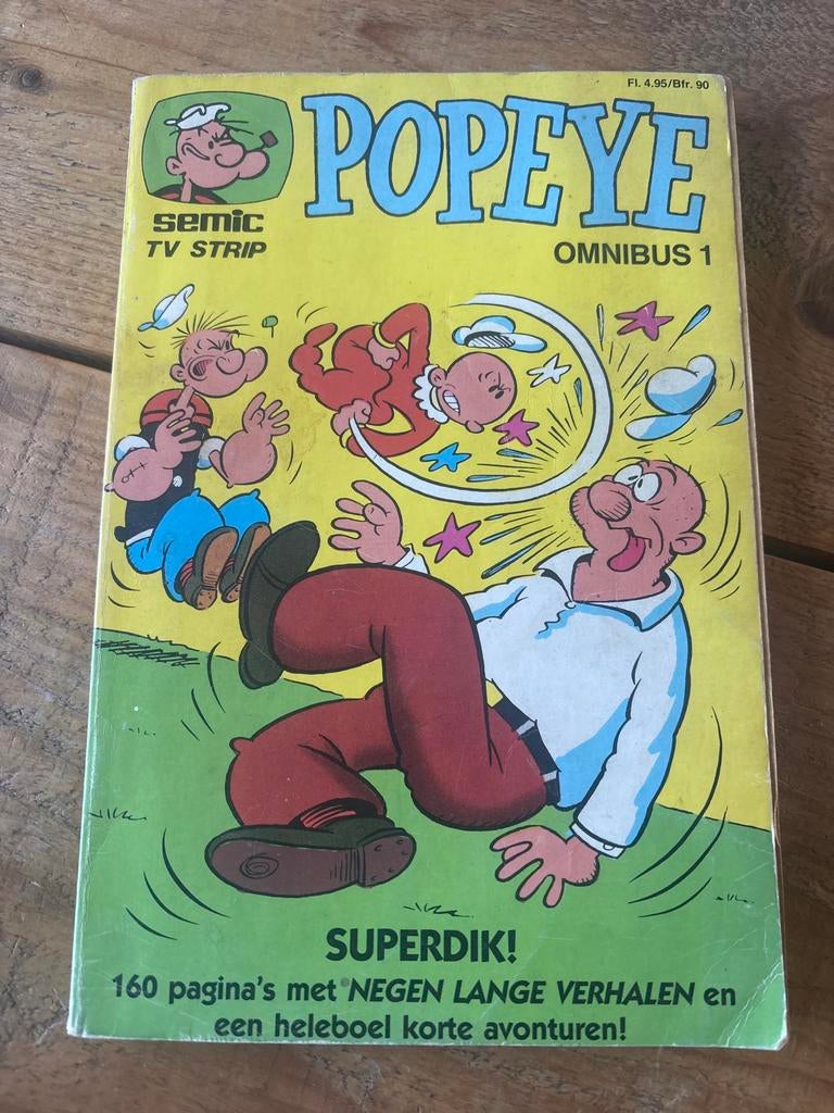 Popeye Omnibus 1 - Semic TV Strip Superdik!, Boeken, Stripboeken, Eén stripboek, Ophalen of Verzenden, Gelezen