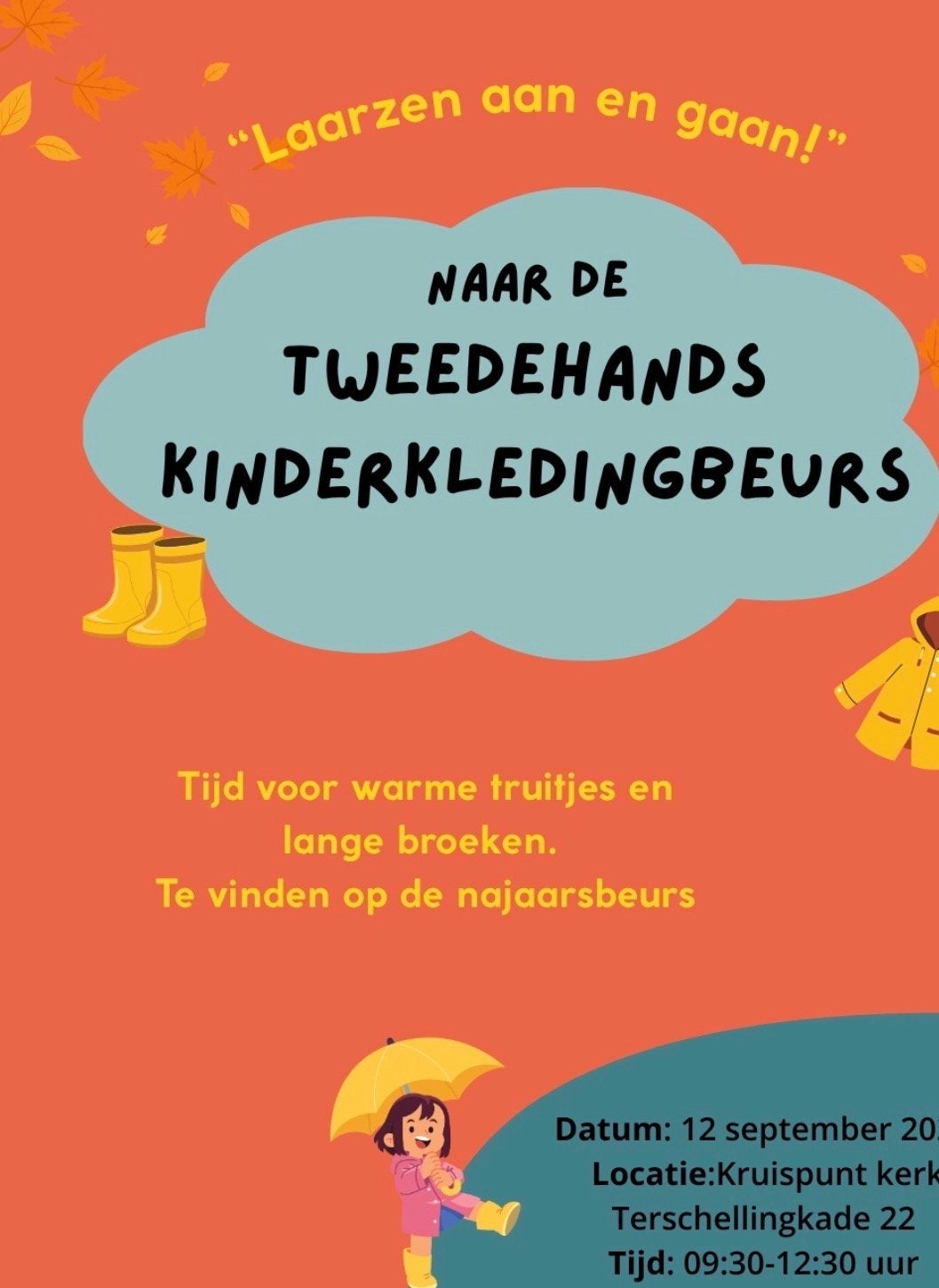 Tweedehands kinderkledingbeurs, verkoop plek ., Tickets en Kaartjes