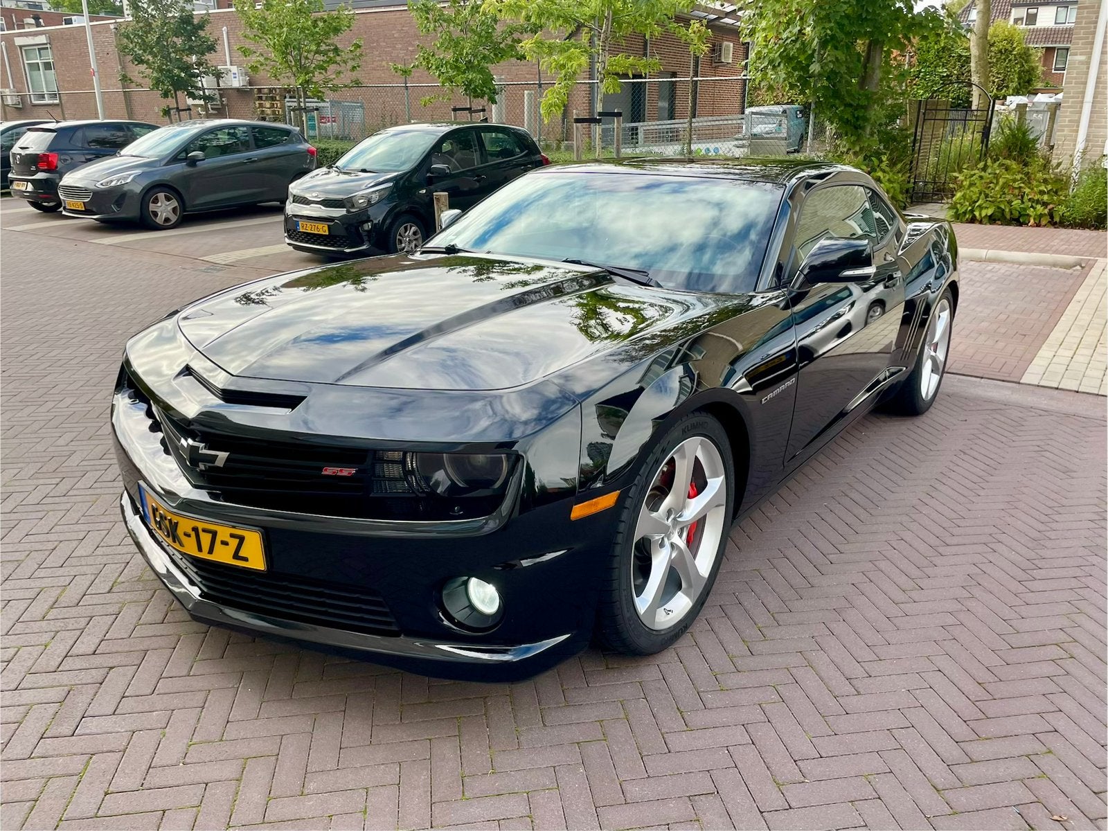 Chevrolet Camaro SS 6.2 V8 318KW Coupe 2013 Zwart, Auto's, Achterwielaandrijving, 4 stoelen, Zwart, Particulier