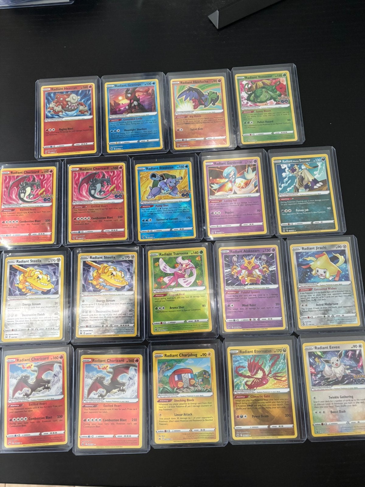Pokémon Kaarten Radiant, Ophalen of Verzenden, Zo goed als nieuw, Meerdere kaarten