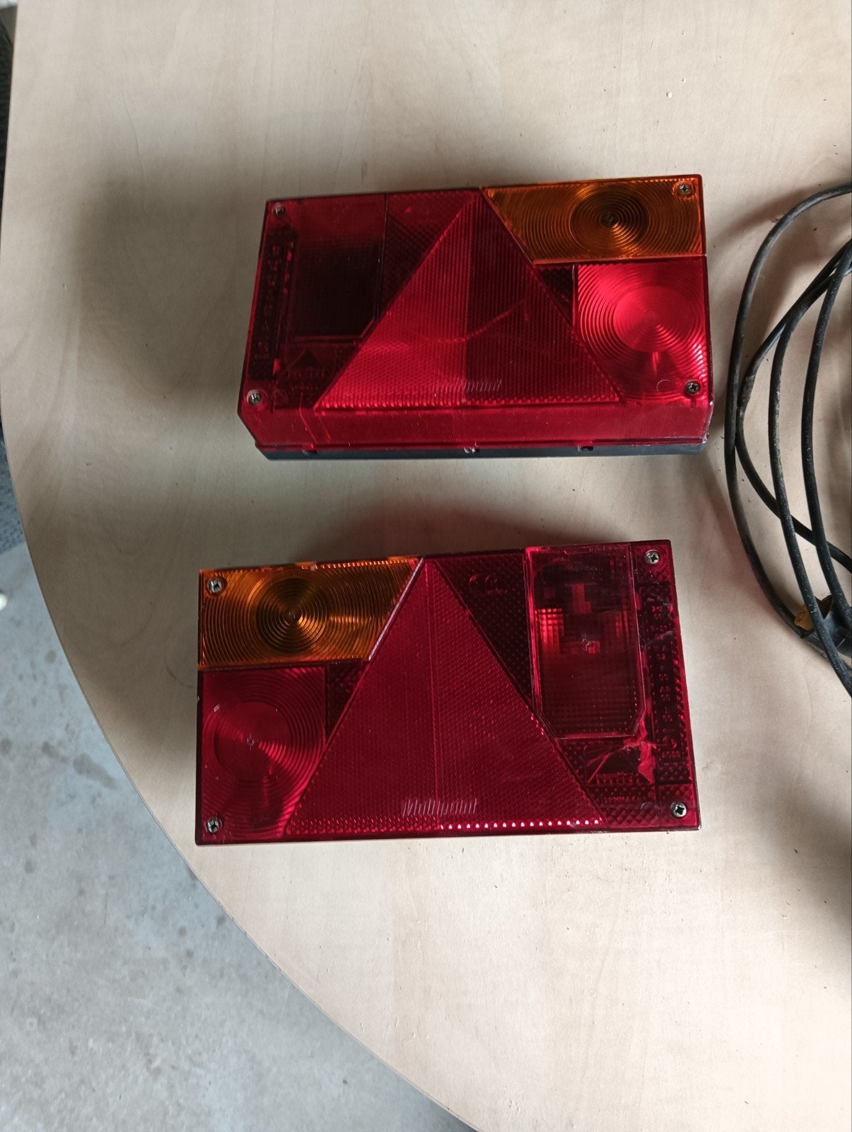 Complete verlichting set voor aanhangwagen, Auto diversen, Aanhangwagen-onderdelen, Ophalen of Verzenden, Gebruikt