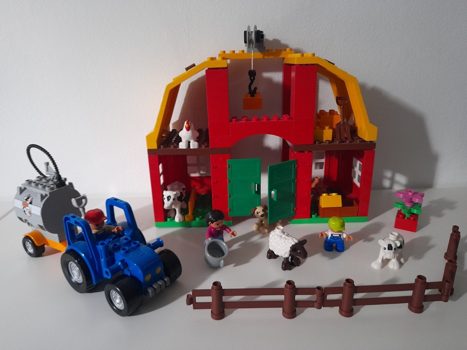 lego Duplo Grote Boerderij 5649, Ophalen of Verzenden, Zo goed als nieuw, Duplo, Complete set