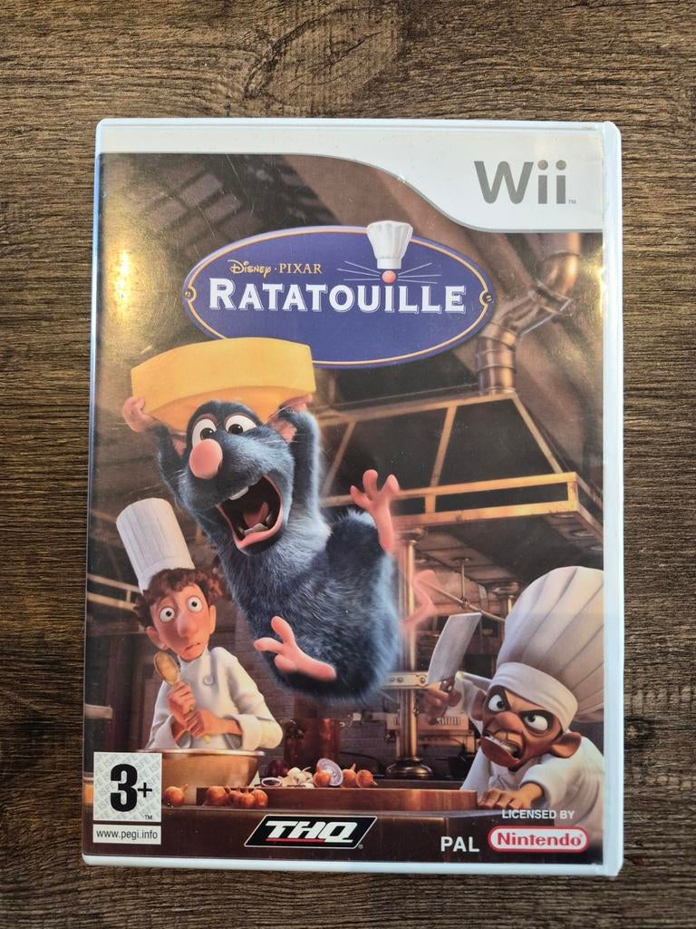 Disney Pixar Ratatouille - Wii Game, Spelcomputers en Games, Games | Nintendo Wii, Gebruikt, Avontuur en Actie, 1 speler, Vanaf 3 jaar