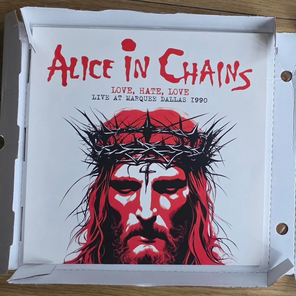 LP Alice in Chains - Love, Hate, Love (Live Dallas 1990), Cd's en Dvd's, Vinyl | Rock, Ophalen of Verzenden, Zo goed als nieuw