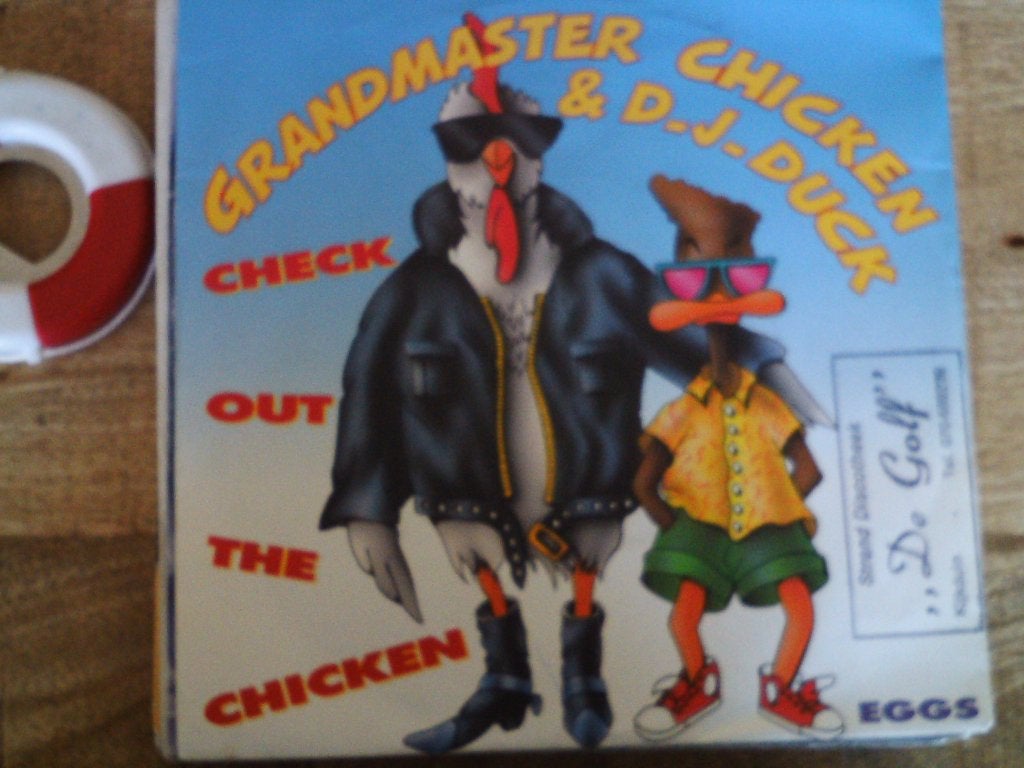 Grandmaster Chicken & D.J. Duck - Check Out The Chicken 26a, 7 inch, Ophalen of Verzenden, Zo goed als nieuw, Pop