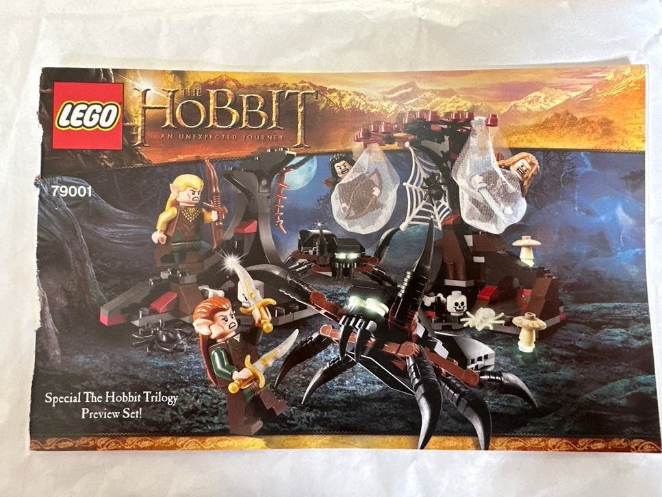LEGO The Hobbit 79001 instructies (Geen blokjes), Ophalen of Verzenden, Gebruikt, Lego