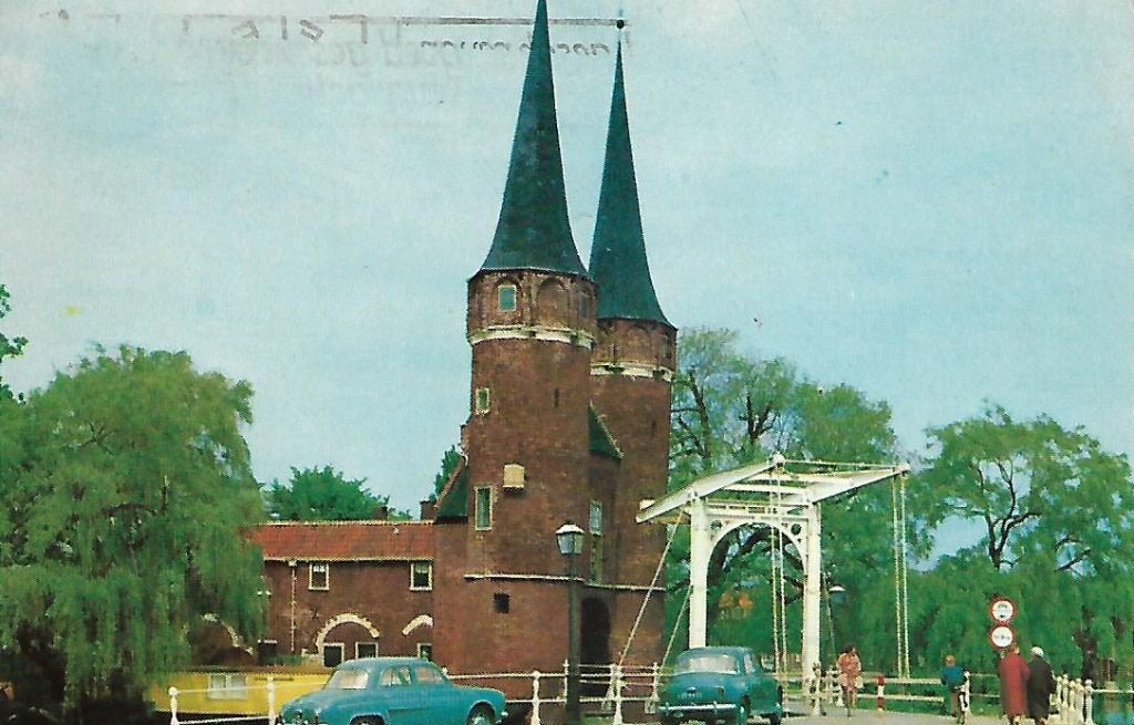 Delft- -Oostpoort., Verzenden, 1960 tot 1980, Gelopen, Zuid-Holland
