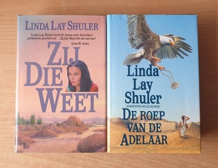 Linda Lay Shuler - Zij die Weet, De Roep van de Adelaar (HC), Boeken, Fantasy, Gelezen, Ophalen of Verzenden