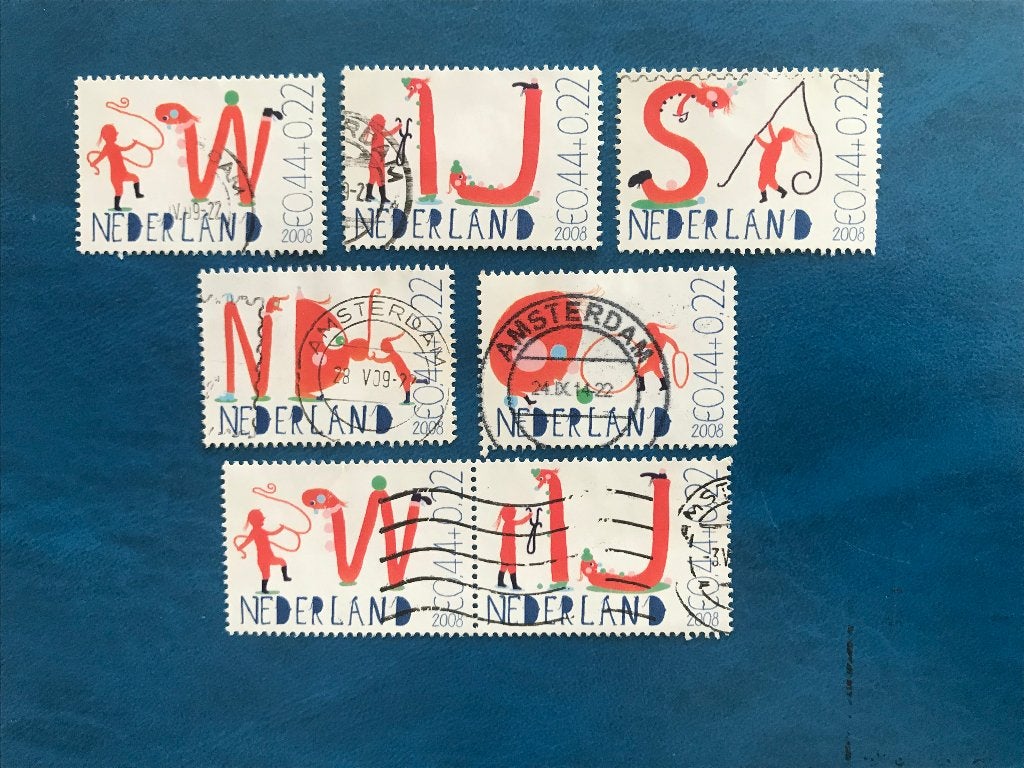 kinderpostzegels 2008 gestempeld, Postzegels en Munten, Verzenden, Na 1940, Gestempeld