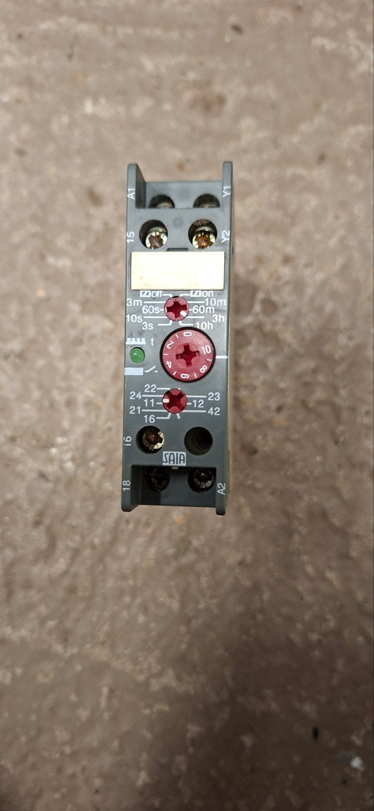 SAIA Multifunctioneel Tijdrelais / Tijdklok (DIN-rail), Gebruikt, Saia, Overige typen, Ophalen of Verzenden