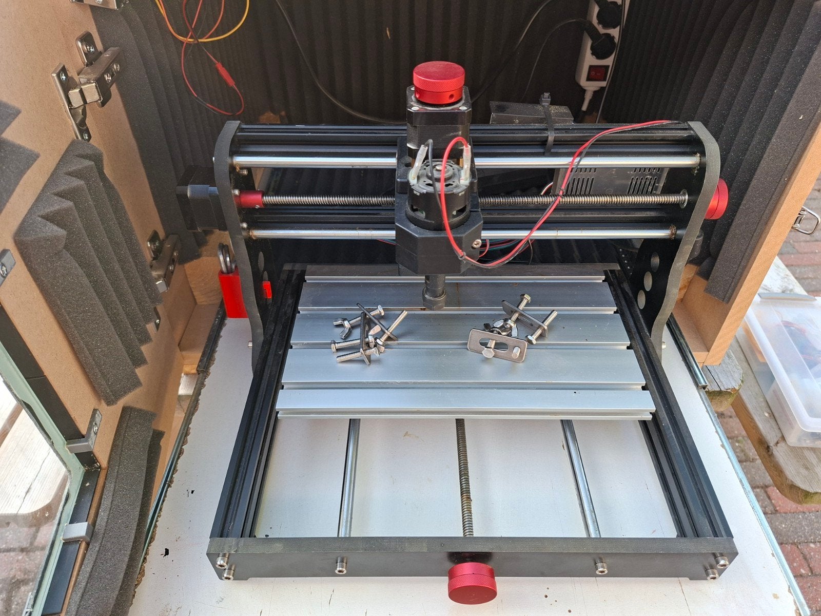 Cnc laser/graveer machine, Doe-het-zelf en Verbouw, Gereedschap | Freesmachines, Ophalen, Elektrisch, Overige soorten