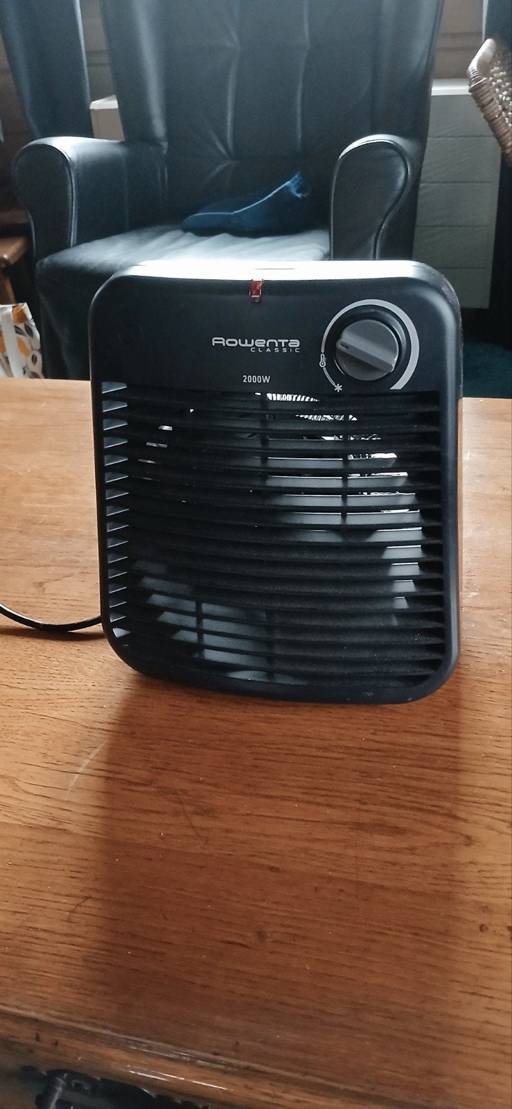 Rowental 2000W Kachel - Compacte Elektrische Verwarmin, Ophalen, Gebruikt, Minder dan 30 cm, Kachel