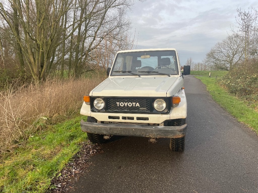 Toyota Landcruiser MMBS (Oldtimer), Trekhaak, Wit, Vierwielaandrijving, Particulier
