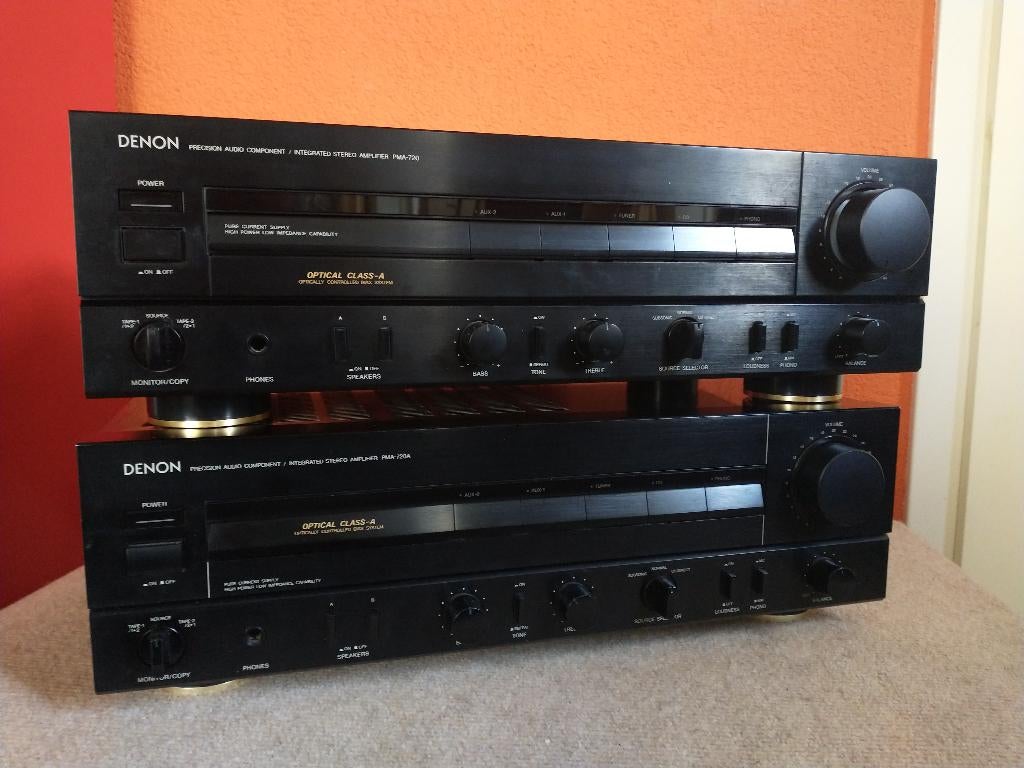 Denon PMA-720 & Denon PMA-720A (Serviced) [Verkocht], Ophalen of Verzenden, Refurbished, Overige merken