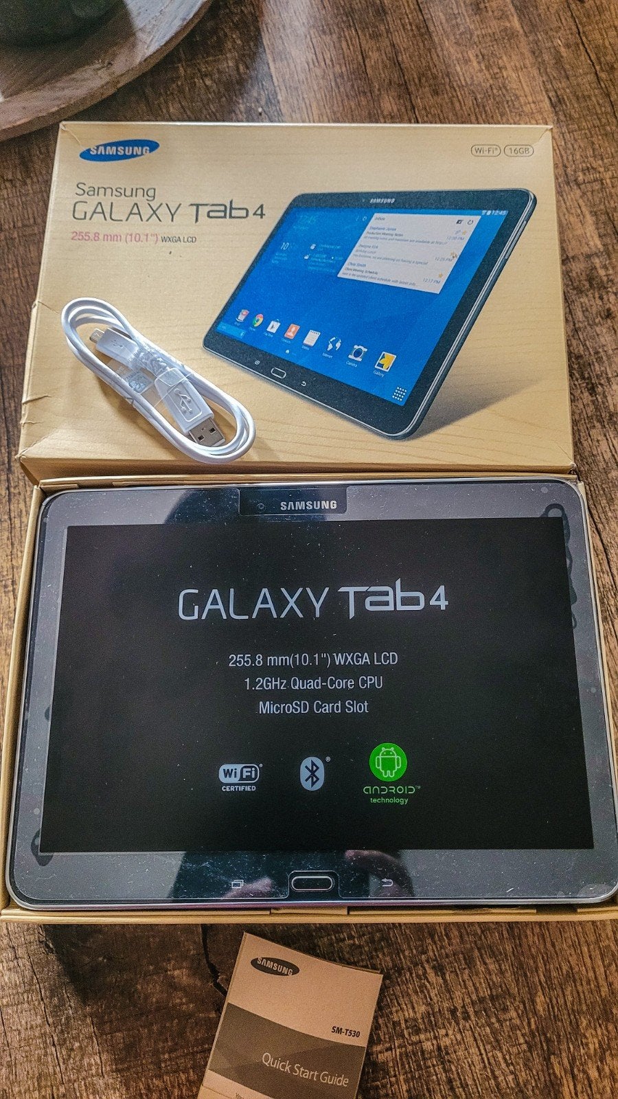 Samsung Galaxy Tab 4 - 10.1 inch tablet (SM-T530), 10 inch, Gebruikt, Gps, Ophalen of Verzenden