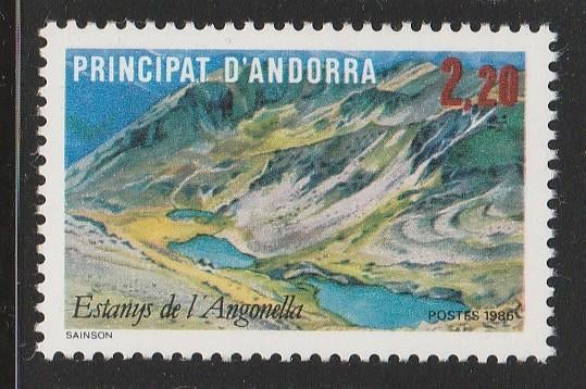 Frans Andorra 1986 - Berg meren, Ophalen, Overige landen, Postfris