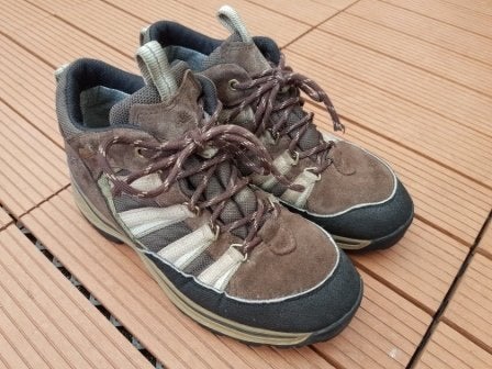 Timberland mt.36 wandelschoenen bruin suede leer en gore-tex, Kleding | Dames, Bruin, Timberland, Gedragen, Wandelschoenen