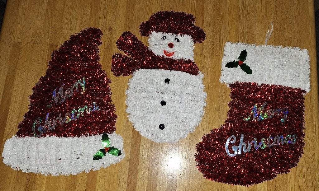 kersthangers leuke decoratie voor kerst, Diversen, Ophalen of Verzenden, Gebruikt