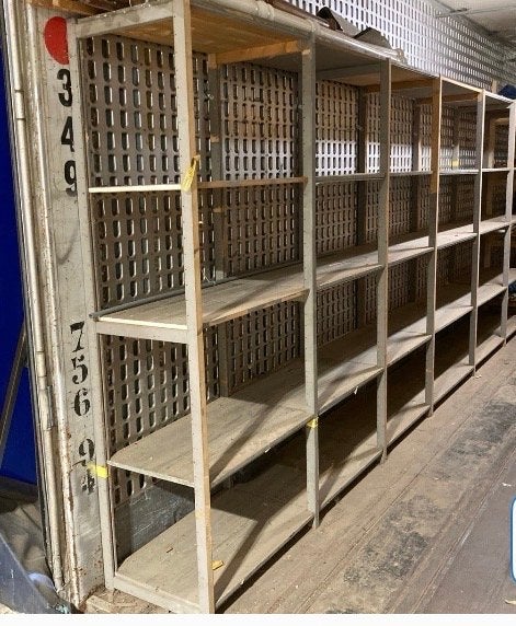 Robuuste houten stellingkast - Ideaal voor opslag, Ophalen, Gebruikt