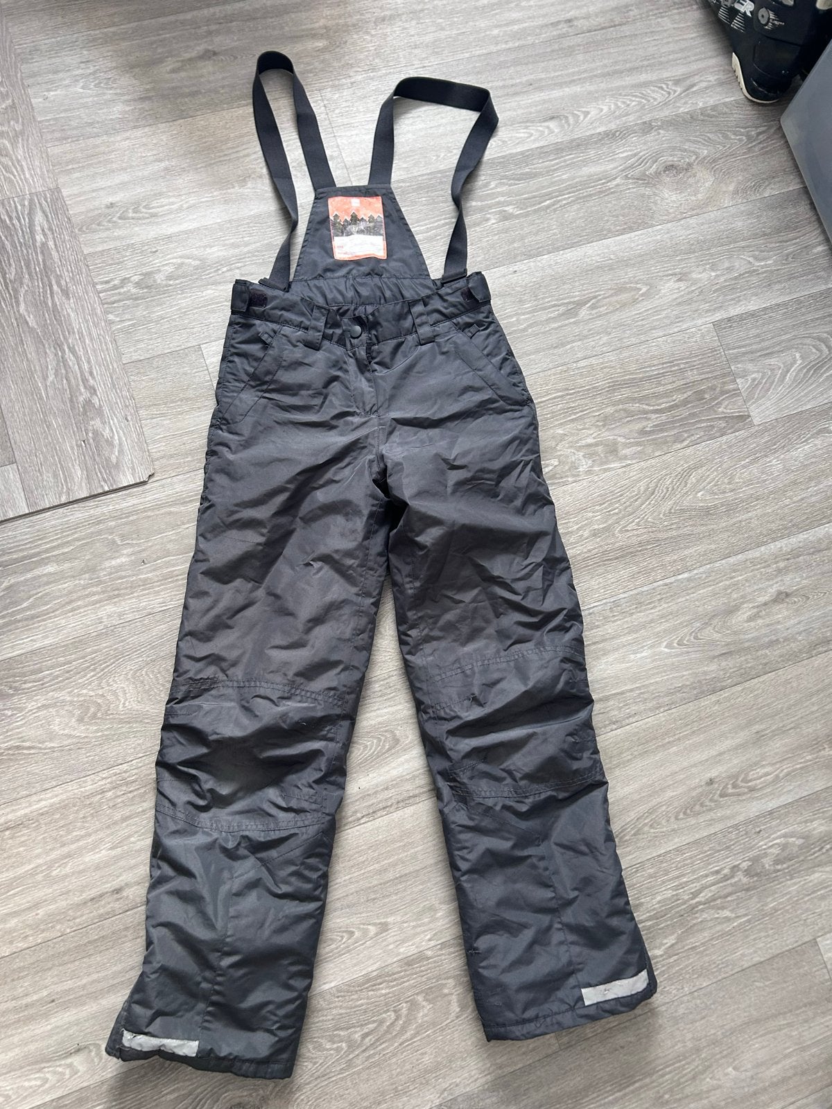 Hema Skibroek Grijs Maat 158-164 - Netjes, Ophalen of Verzenden, Gedragen, Maat 34 (XS) of kleiner, Broek