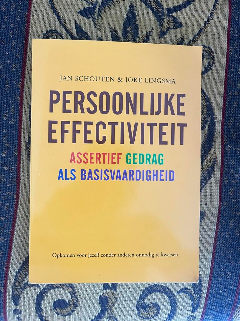 Joke Lingsma - Persoonlijke effectiviteit, Boeken, Ophalen of Verzenden, Joke Lingsma; Jan Schouten, Ontwikkelingspsychologie