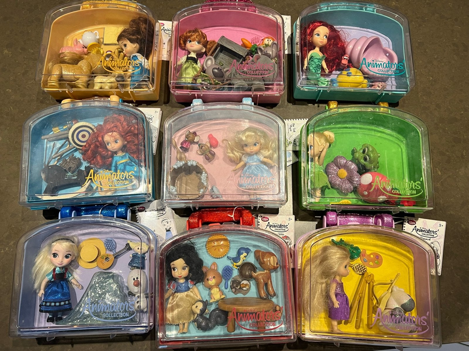 Disney Animators Collection - Bijna Complete Vintage Set, Ophalen of Verzenden, Zo goed als nieuw, Overige typen