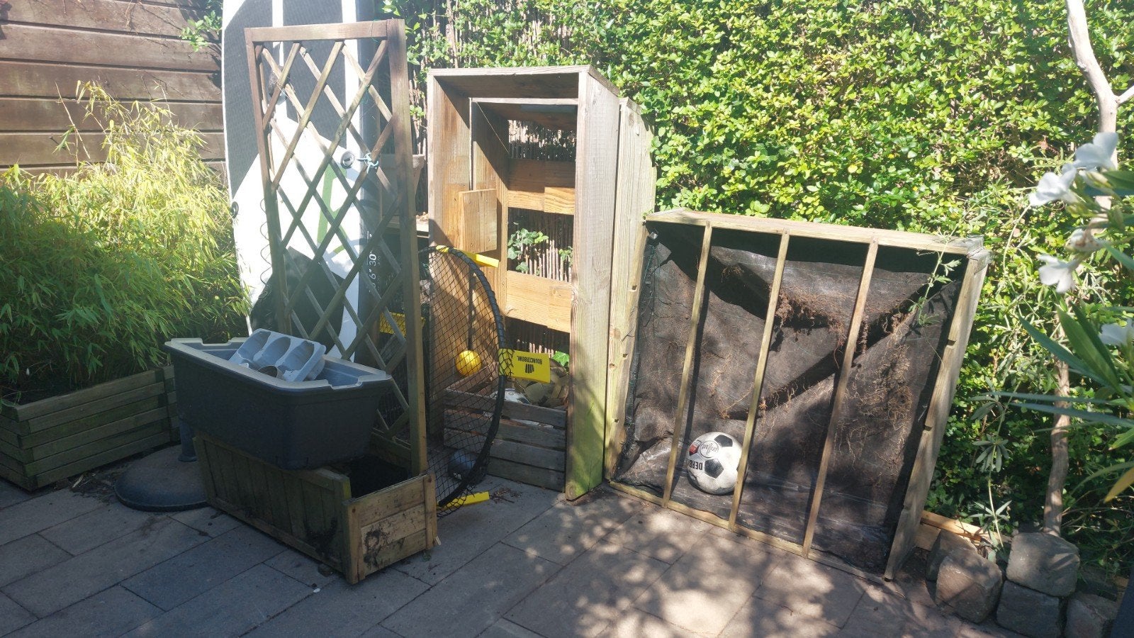 Bloembak moestuin, Tuin en Terras, Ophalen