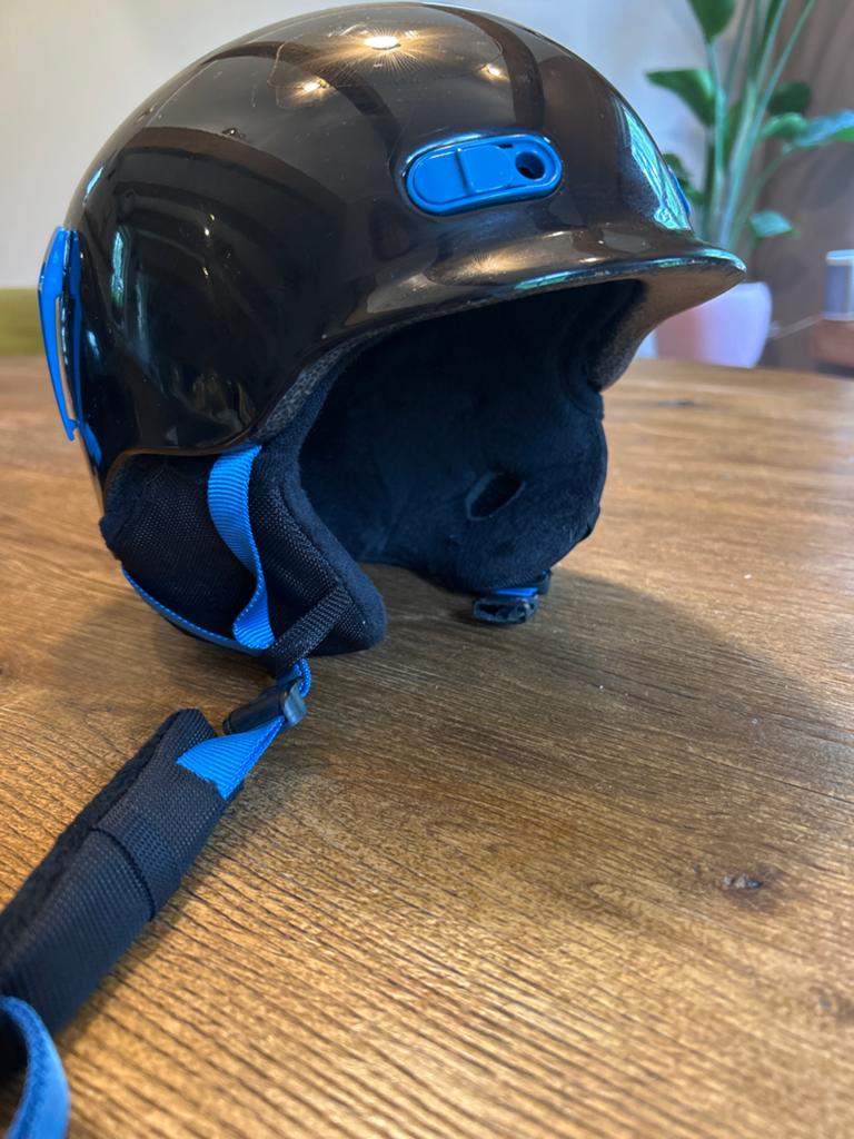 Crivit Skihelm Zwart/Blauw XS, Overige merken, Overige typen, Nieuw, Ophalen of Verzenden