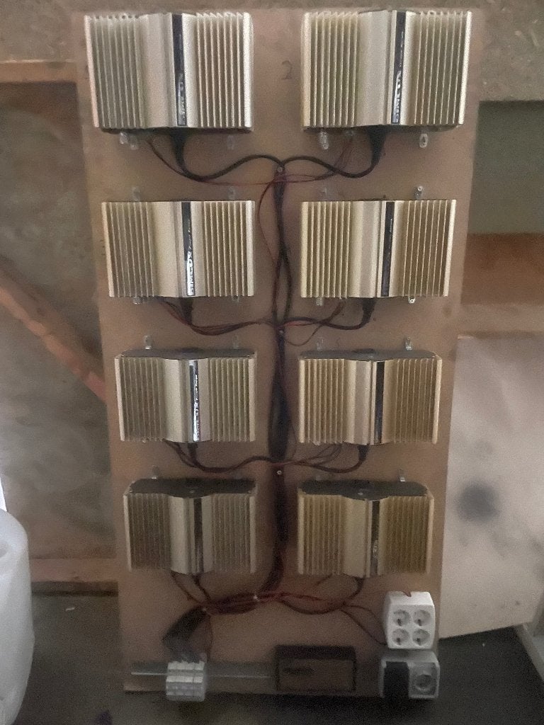 8x Dimlux Xtreme Series 600W – complete set, Ophalen, Zo goed als nieuw, Kweeklamp