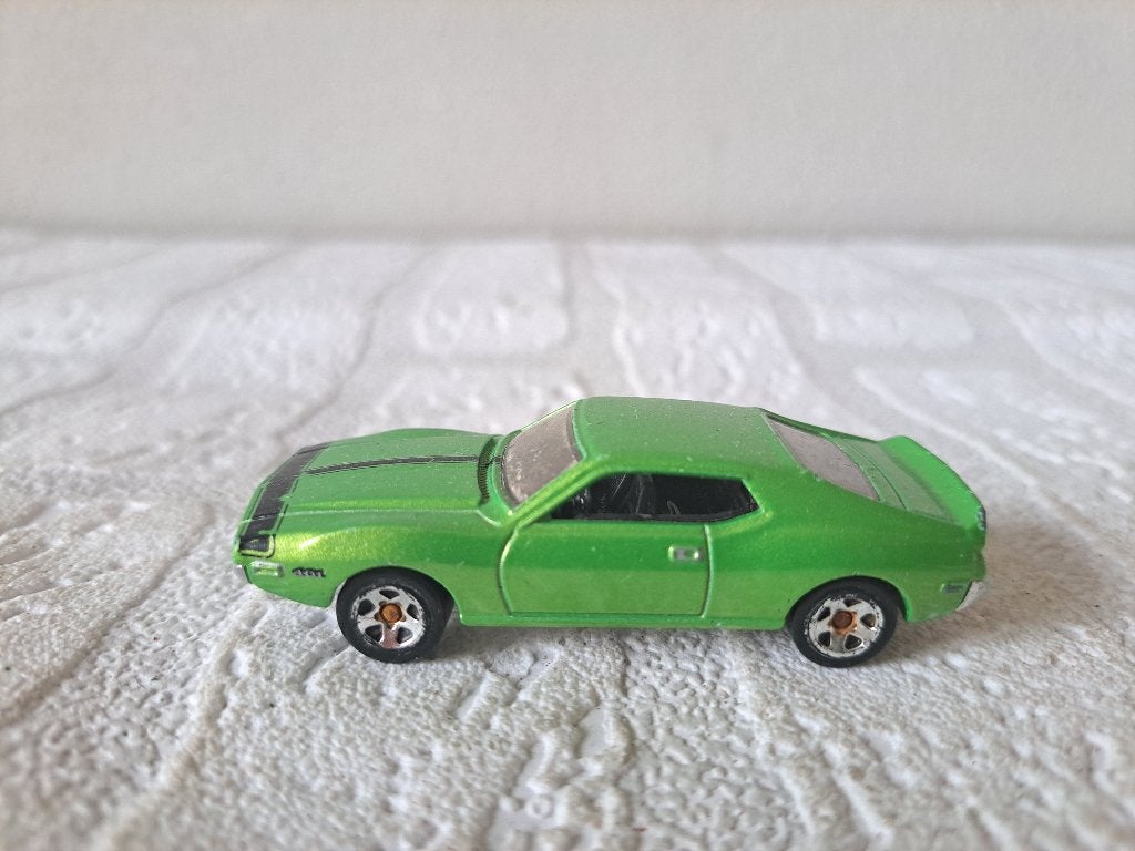 Hot Wheels AMC Javelin AMX 2009-016 Groen, Ophalen of Verzenden, Zo goed als nieuw, Auto